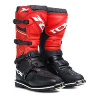 TCX X-Blast MX Motorcross Entry Level Race Boots - Black / Red