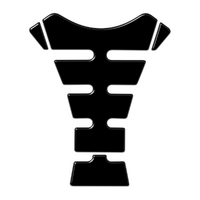 Keiti Motorbike Protective Adhesive Tank Pad - Black