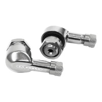 La Corsa Tubeless Valve Stem- Silver - 11.3MM (Pair)