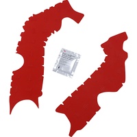 Athena Frame Pads for 2018-2019 Honda CRF250R - Red