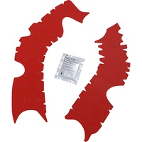 Athena Frame Pads for 2020-2021 Honda CRF250R - Red