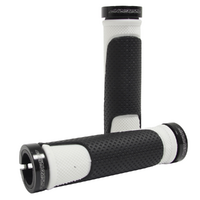 Progrip Lock On PWC Jetski / ATV White/Black Dual Density A997 Grips