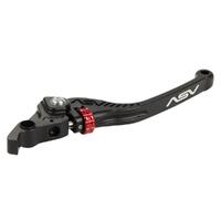 ASV Black C5 Long Brake Lever for 1998-2004 Kawasaki ZX-6 