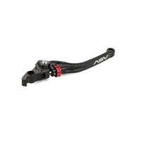 ASV Black C5 Long Brake Lever for 2007-2012 Aprilia Mana 