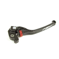 ASV Kawasaki Black F3 Long Brake Lever for Z-1000 2007-2016