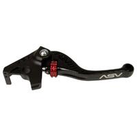 ASV Yamaha Black F3 Shorty Brake Lever for YZF-R6 2017-2019