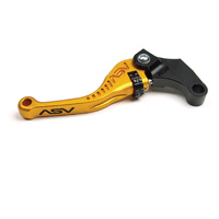 ASV Triumph Gold C5 Shorty Clutch Lever for Speed Triple / R / S / RS 2012-2019