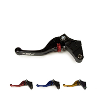 ASV Black F3 Shorty Clutch Lever for 2005-2008 KTM 990 Super Duke GT 