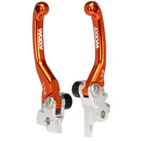 Axiom Orange Flex Lever Set for 2009-2013 KTM EXC200