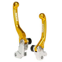 Axiom Gold Lever Set for 2002-2014 Yamaha YZ85