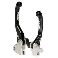 Axiom Black Flex Lever Set for 2004-2024 Kawasaki RMZ250