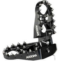 Axiom Black Footpegs for 2000-2024 Suzuki DRZ400E