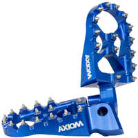 Axiom Blue Footpegs for 2017-2019 GasGas 150XC-W