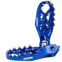 Axiom Blue Footpegs for 2024-2024 Husqvarna TE150i