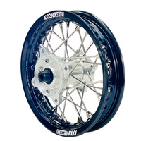 AxiomBlack/Silver Motocross Rear Wheel for 2018-2026 Yamaha YZ65 - 12x1.60