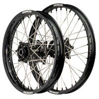 Flat Track Wheel Set (Black 19x2.15/19x2.50) for 2002-2007 Honda CR250