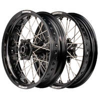 Supermoto Wheel Set (Black 17x.3.5/17x4.25) for 2012-2024 KTM 500EXCF