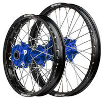 Cush Drive Enduro Wheel Set (Black/Blue 21x1.6/18x2.15) for 2014-2024 Husqvarna TE250