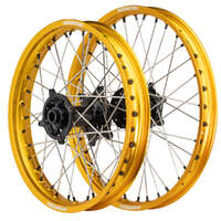 Motocross Wheel Set (Gold/Black 21x1.6/19x2.15) for 2006-2024 Kawasaki KX250F