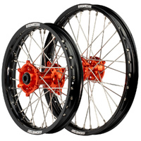 Black/Orange Wheel Set for 2025 Gas Gas MC85 - 19x1.6/16x1.85 