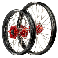 Black/Red Wheel Set for 2025 Gas Gas MC85 - 19x1.6/16x1.85 