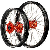 Flat Track Wheel Set (Black/Orange 19x1.4/17x1.85) for 2014-2020 Husqvarna TC85