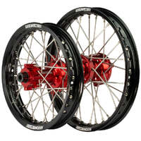 Motocross Wheel Set (Black/Red 14x1.6/12x1.6) for 2017-2024 Husqvarna TC65