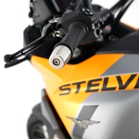 R&G Stainless Steel Bar Ends for 2021-2025 Moto Guzzi Stelvio / Stone  