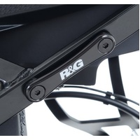 R&G Rear Foot Rest Blanking Plate Kit for 2015-2019 BMW S1000XR