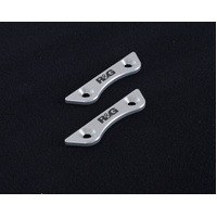 R&G Rear Foot Rest Blanking Plates for 2017-2025 Kawasaki Z900