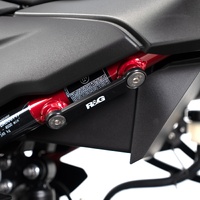 R&G Rear Foot Rest Blanking Plates for 2018-2025 Kawasaki Ninja 400