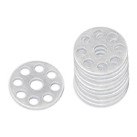 Bolt Aluminium Works 25mm Washers (Pack of 10) - 2009AWW25