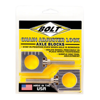 Bolt Raw Chain Adjuster Blocks Yamaha YZF (4-Stroke) (2 Pack) - 22mm