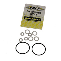 Bolt Oil Change Kit Kawasaki KX250F - O-Rings/Crush Washers - OILCHGKXF2