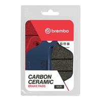 Brembo Carbon Ceramic Rear Brake Pads for 1999 Harley Davidson FLHTC 1450 Electra Glide Classic (for one caliper)