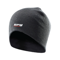 RPM Moto Tundra Knit Beanie - Dark Grey