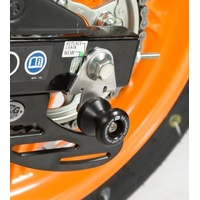 R&G Black Offset Cotton Reels for 2011-2017 Honda CBR125R  