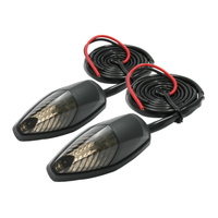 DRC 586 LED Flasher 12V (2 Pack) - Smoke
