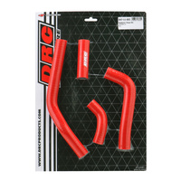 DRC Radiator Hoses for 2021-2026 Honda CRF450RX - Red