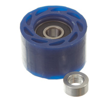 DRC Upper Chain Roller for 2021-2022 Kawasaki KX450X - 36.4mm Blue