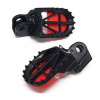 DRC Motard Chromoly Footpegs for 2005-2022 Suzuki DRZ400SM 