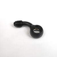 10mm Brake Banjo - 45 Degree @ 90 - Black