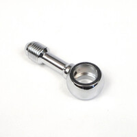 10mm Brake Banjo - Straight - Chrome