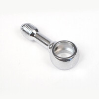11mm (7/16"") Brake Banjo - Straight - Chrome