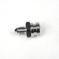 3/8-10mm x 1.0 Female Brake Adapter - Concave Chrome
