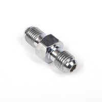 Brake Line Joiner - Chrome 3/8 UNF