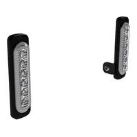 Denali DRL Amber Day Running Lights with Fender Mount Kit - Pair