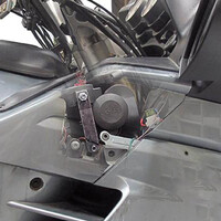 Denali Soundbomb Compact Horn Mount Bracket for 2008-2014 Kawasaki GTR1400 Concours
