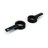 Denali Engine Guard / Frame Light Mount / 32-38mm Diametre Tubes - Black