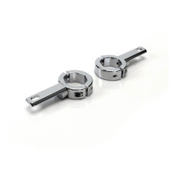 Denali Engine Guard / Frame Light Mount / 32-38mm Diametre Tubes - Chrome